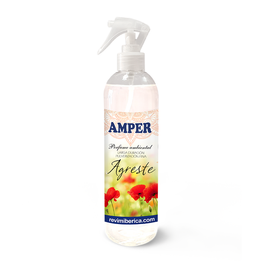 Ambientador Agreste con aroma floral de flores silvestres, limpio y natural de AMPER