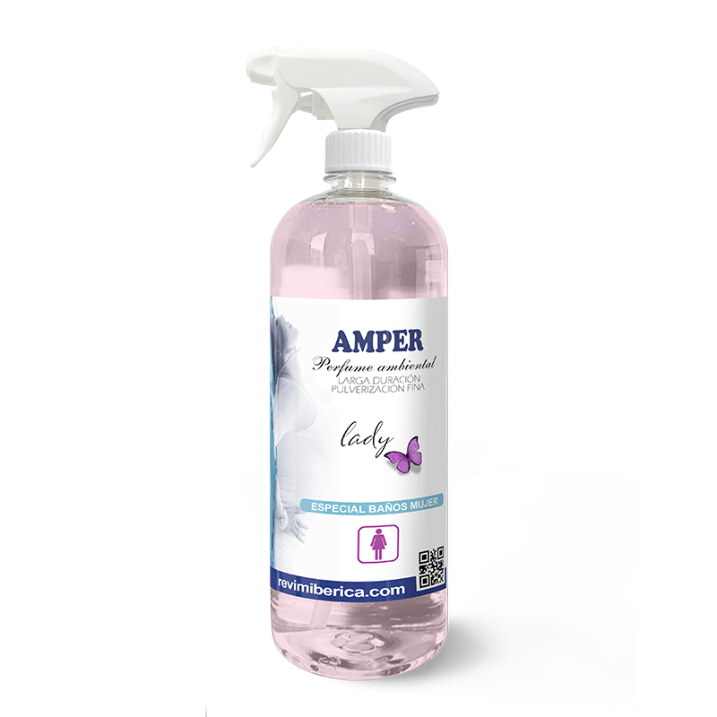 Ambientador de Baño AMPER LADY – Aroma Concentrado, Elegante y Permanente