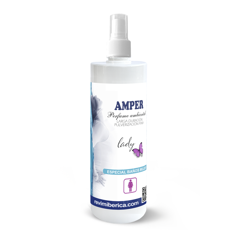 Ambientador de Baño AMPER LADY – Aroma Concentrado, Elegante y Permanente