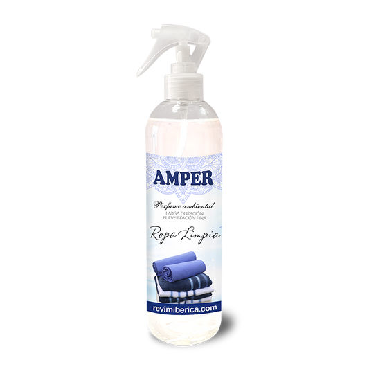 Ambientador Ropa Limpia | Aroma Fresco para Tejidos, Hogar y Coche