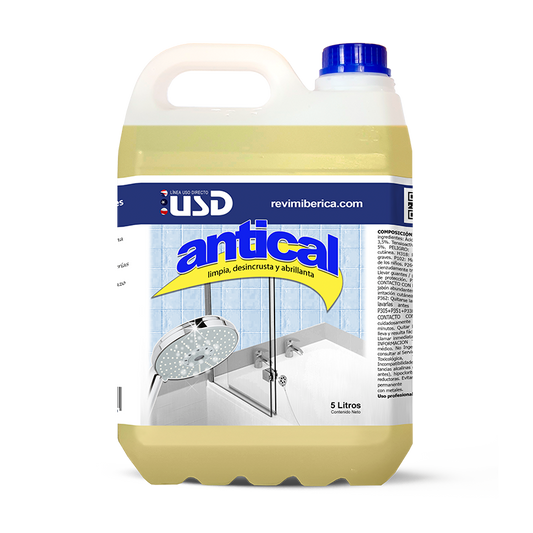 ANTICAL AMPER – Brillo y limpieza profunda para baños y grifos