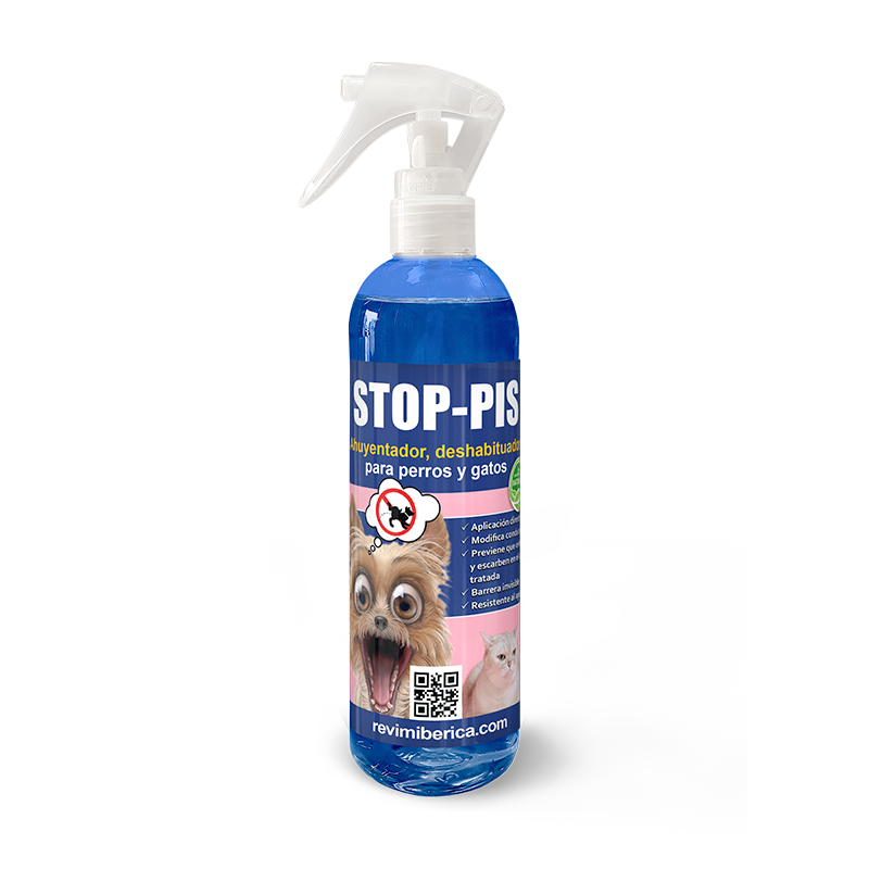 Antiorina de perros y gatos. Deshabituador de mascotas. Repelente para perros y gatos. Inofensivo. STOP-PIS
