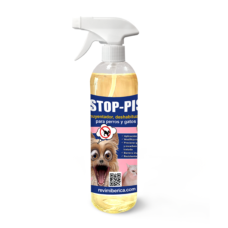 Antiorina de perros y gatos. Deshabituador de mascotas. Repelente para perros y gatos. Inofensivo. STOP-PIS