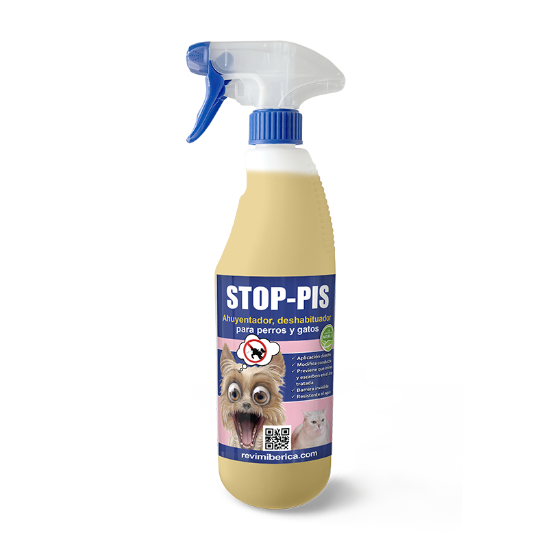 Antiorina de perros y gatos. Deshabituador de mascotas. Repelente para perros y gatos. Inofensivo. STOP-PIS