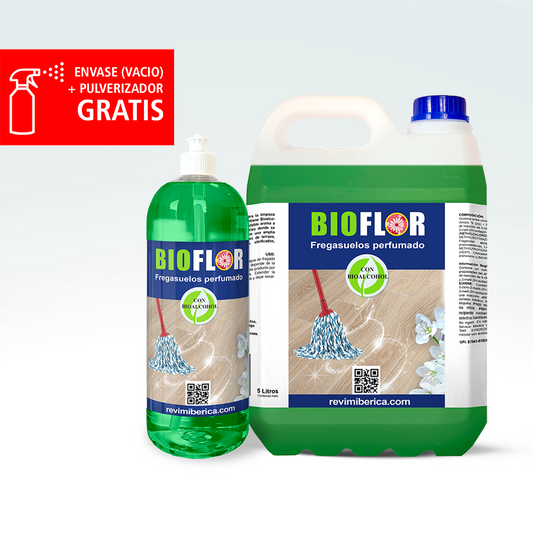 BIOFLOR. Fregasuelos perfumado con Bioalcohol