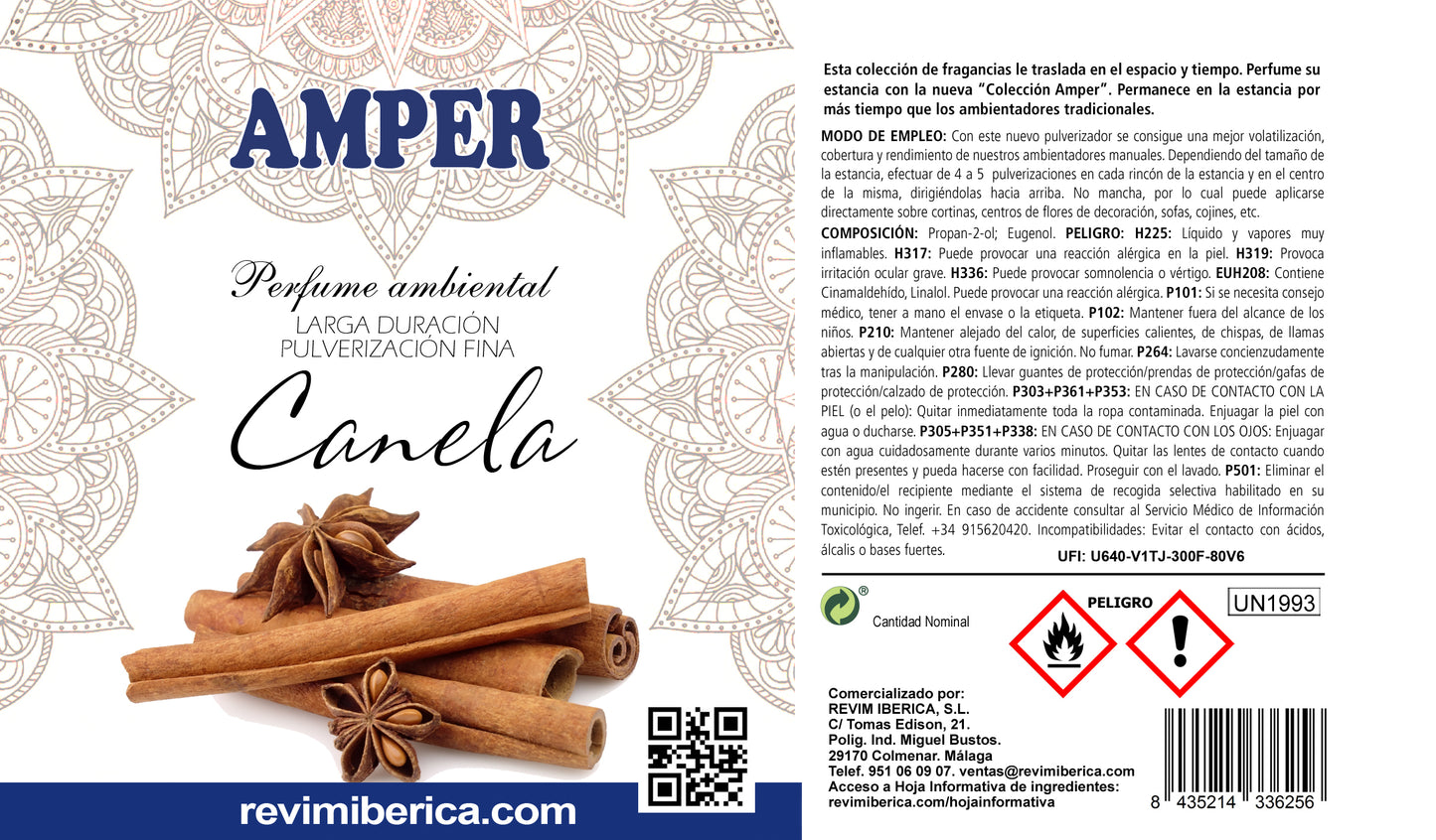 Ambientador aroma a CANELA EN RAMA| Calidez, elegancia y aroma envolvente