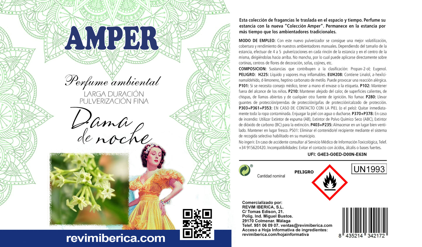 Ambientador Galán de noche | Floral, elegante y profundamente envolvente