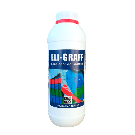 ELI-GRAFF. Eliminador de Grafitis. Limpiador de superficies de todo tipo de manchas de rotulador, tintas, pulimentos y cichles.