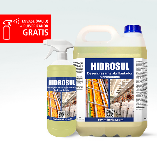 Desengrasante Abrillantador hidrosoluble - HIDROSUL
