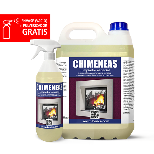 Limpia Chimeneas AMPER - Elimina hollín y residuos fácilmente