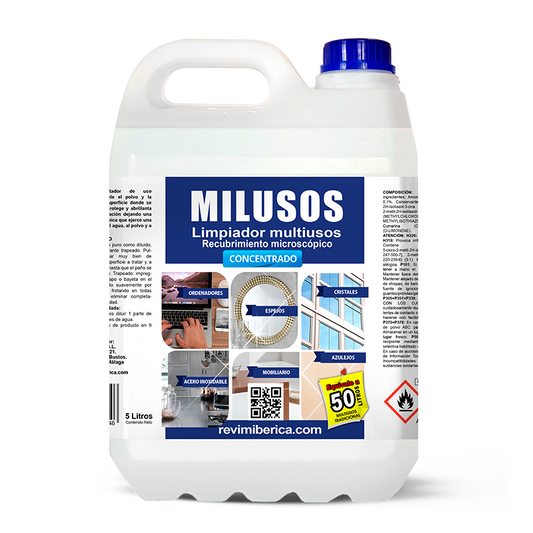 MILUSOS. Limpiador Multiusos Concentrado. Limpiador PARA TODO.