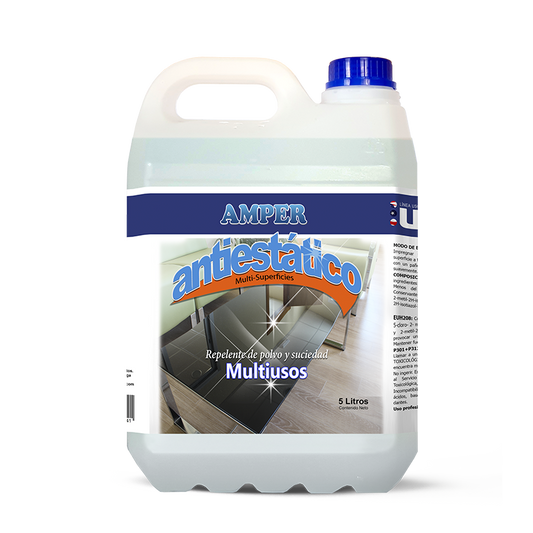 Limpiador Antiestático Multisuperficies – Captapolvo y antipolvo AMPER