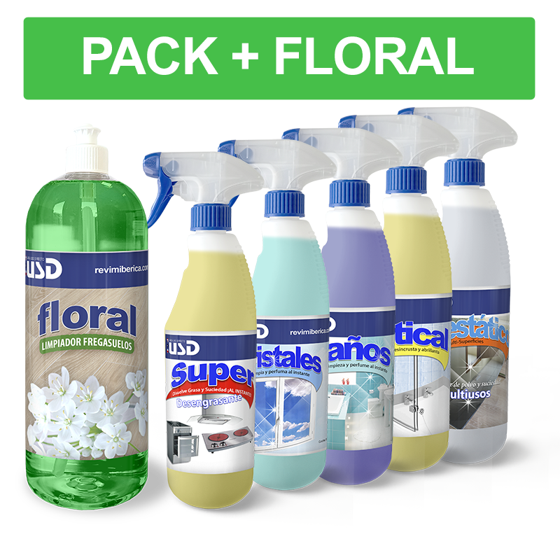 Pack limpieza OFERTA 6 productos