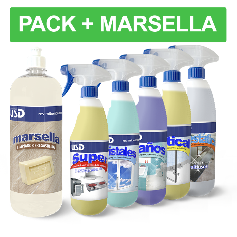 Pack limpieza OFERTA 6 productos