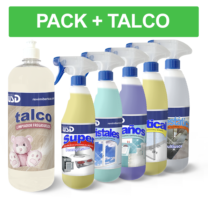 Pack limpieza OFERTA 6 productos