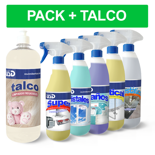 Caja de productos de limpieza - OFERTA 6 productos