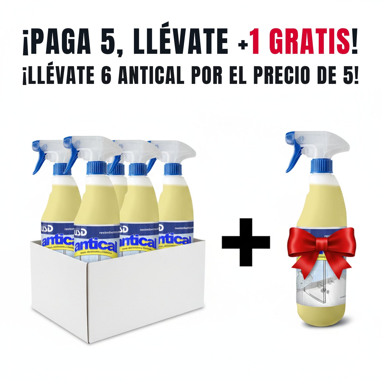 Antical AMPER – Limpieza profunda y brillo para baños y grifería