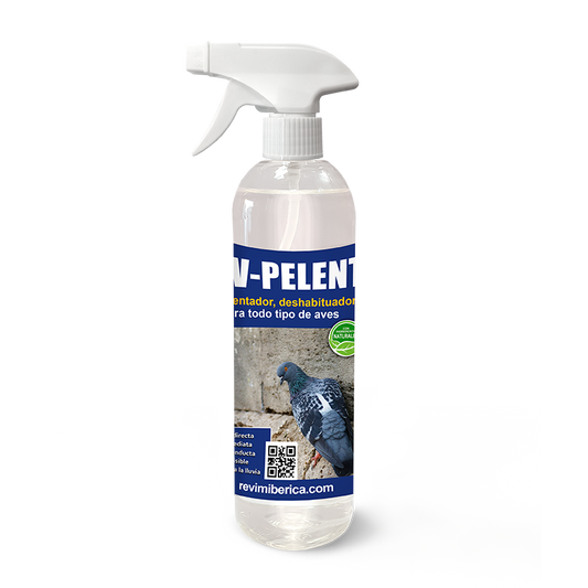 Ahuyentador de Palomas y Aves AMPER – Repelente orgánico no tóxico para terrazas y balcones