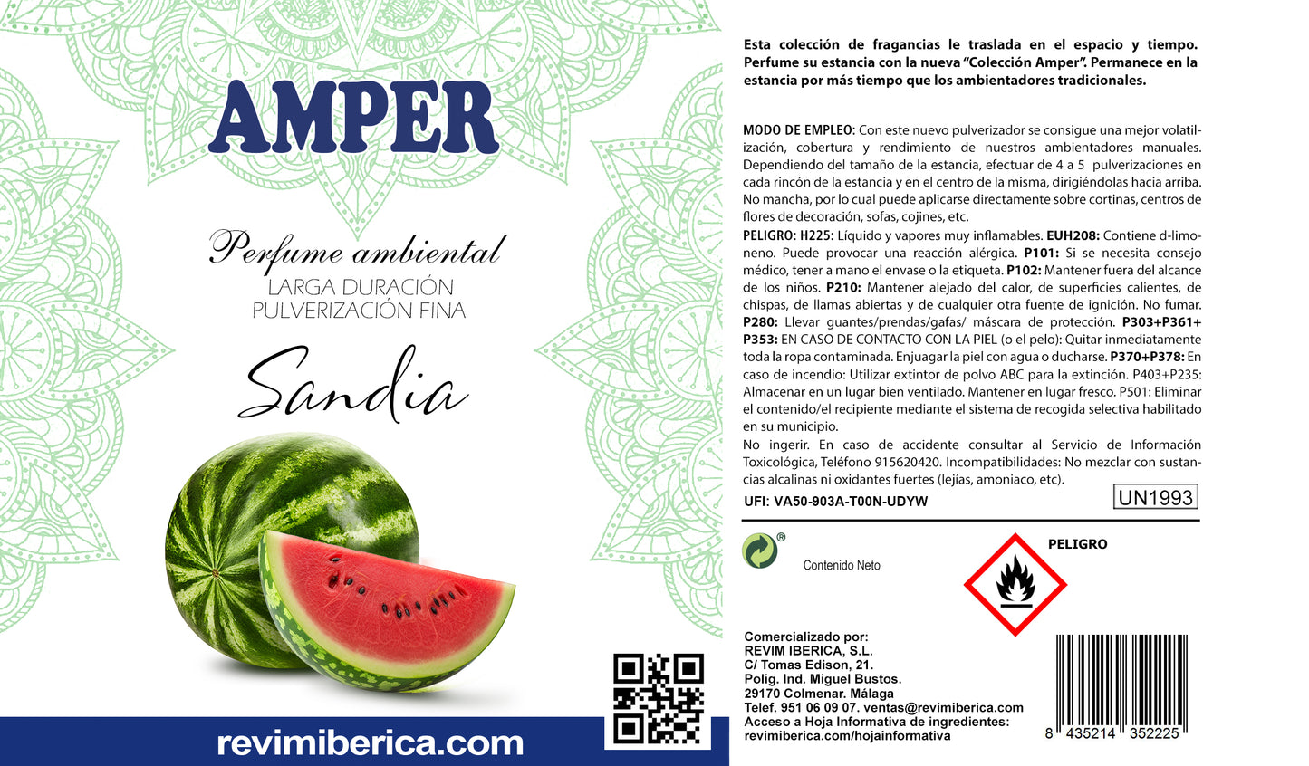 Ambientador Profesional de Sandía | Fragancia Dulce y Refrescante con Aroma a Fruta Natural