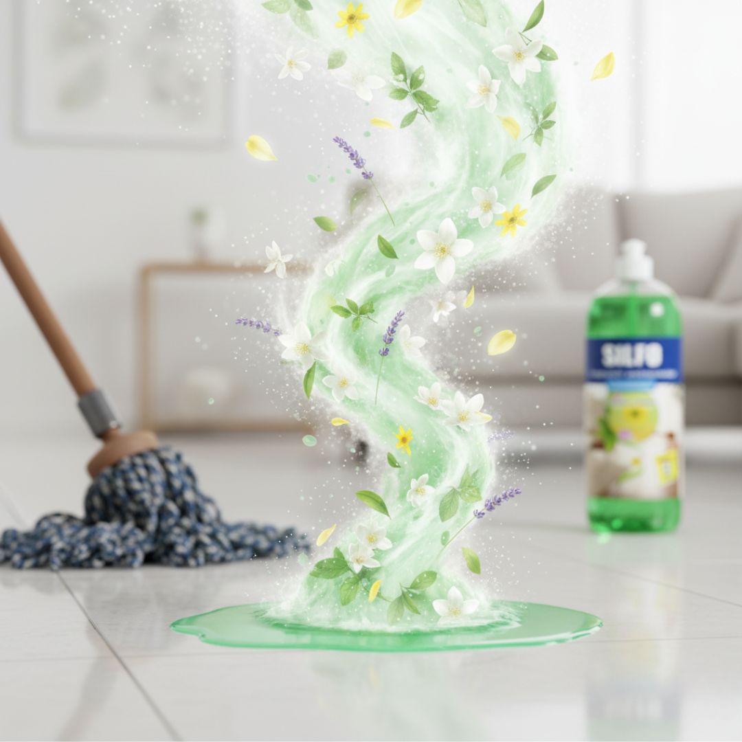 SILFO Floral AMPER fregasuelos concentrado 5 litros equivalente a 25 litros tradicionales