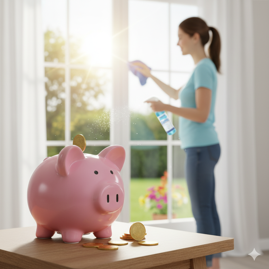 Limpiacristales uso directo AMPER – Formato económico- Brillo sin marcas y secado rápido
