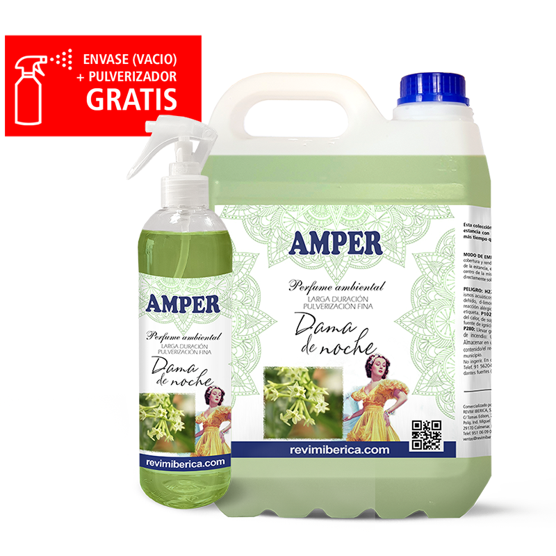 Ambientador Dama de Noche con aroma floral y sofisticado de AMPER