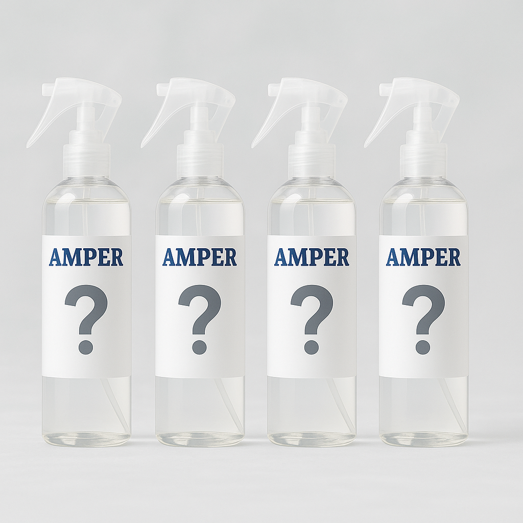 Pack 4 Ambientadores de Otoño AMPER – Vainilla, Macadamia, Manzana y Canela