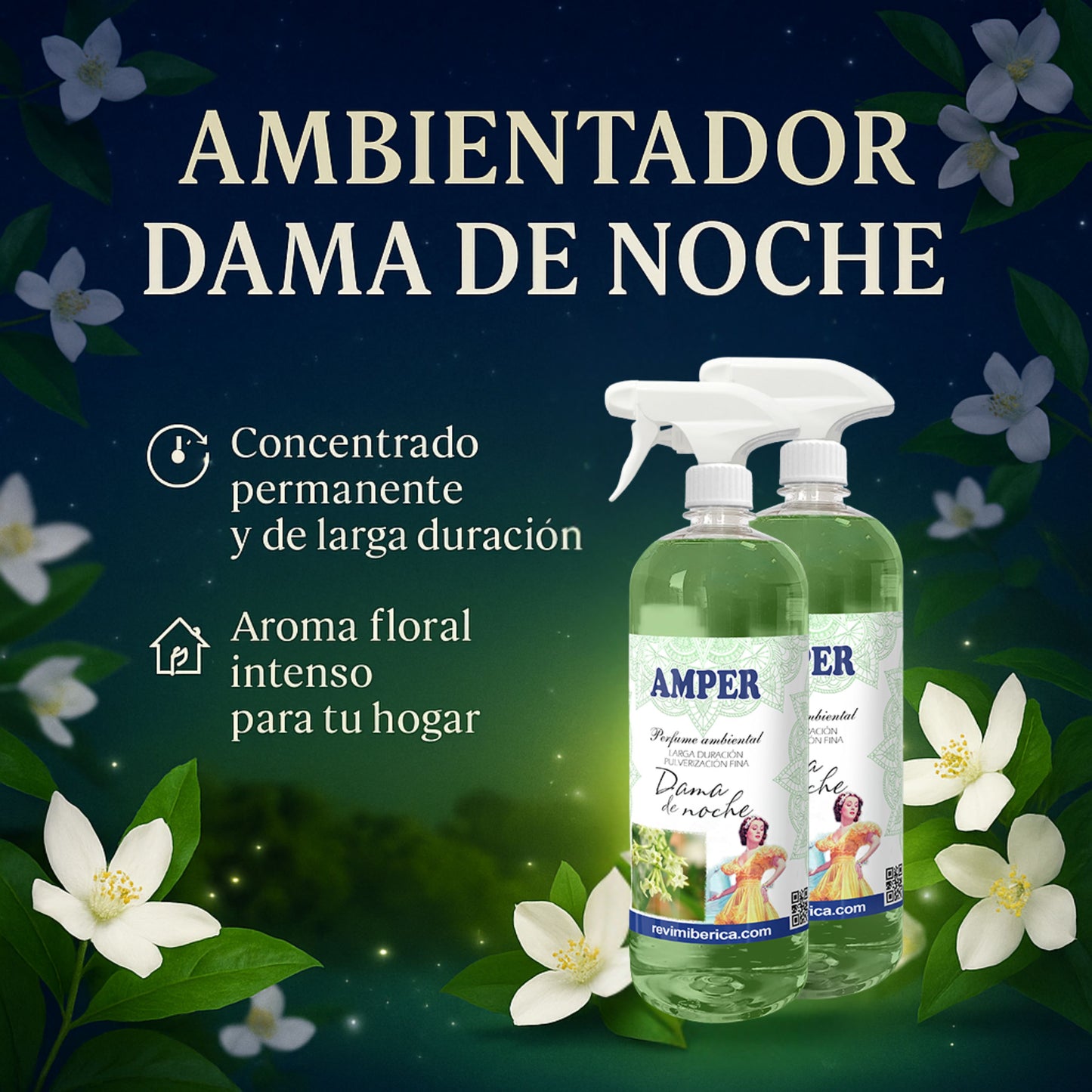 Ambientador Galán de noche | Floral, elegante y profundamente envolvente