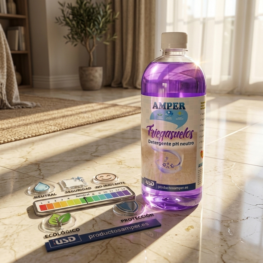 Friegasuelos pH neutro aroma fresa para suelos delicados TROWEN