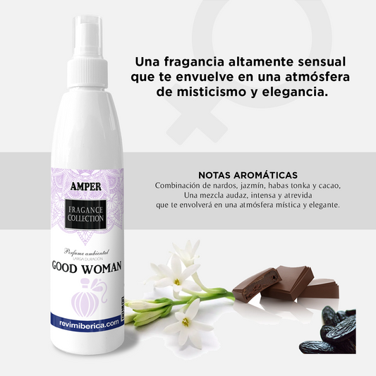 Ambientador AMPER aroma GOOD WOMAN – Elegancia, sensualidad y poder femenino