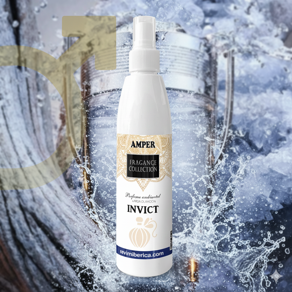 Ambientador aroma INVIC – Fragancia masculina, fresca y duradera AMPER