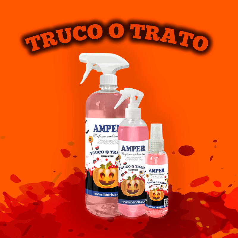 Ambientador de Halloween “Truco o Trato” – Aroma dulce a caramelos de cereza, edición limitada