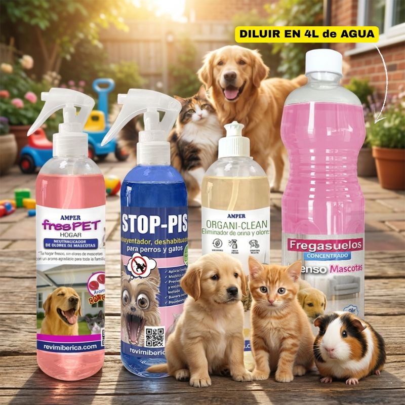 Limpieza de hogares con mascotas
