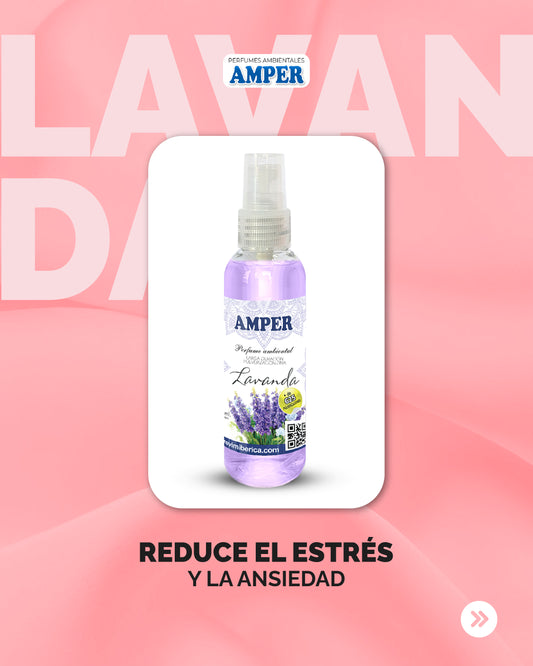 Ambientador de Lavanda AMPER | Relajante natural para hospitales, centros educativos y espacios terapéuticos