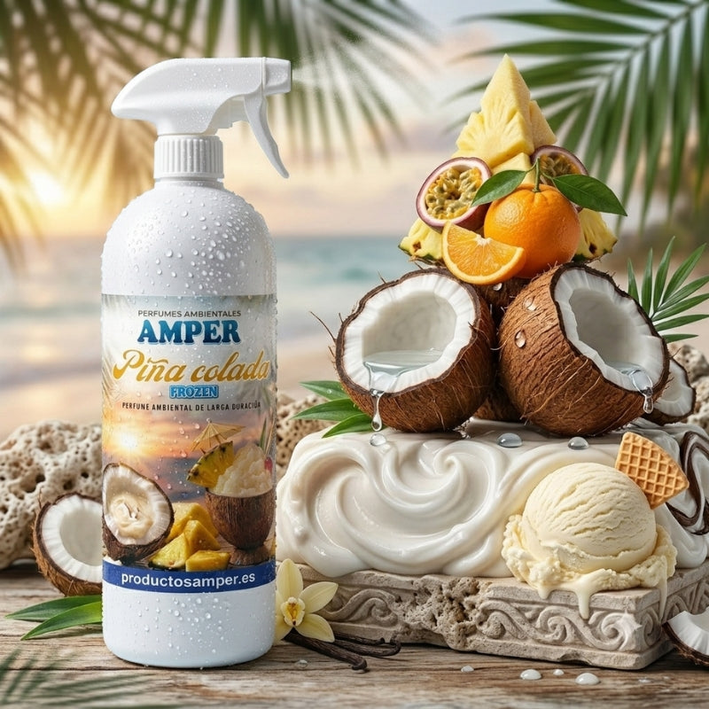 Ambientador de verano aroma Piña Colada | Edición Especial | Fabricado en Málaga, España