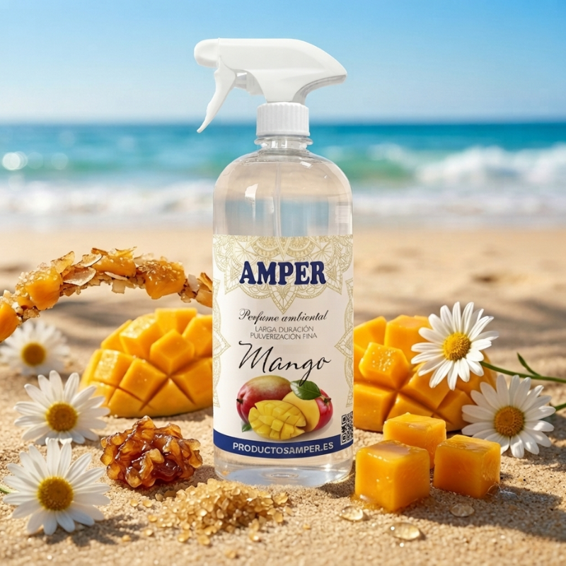 Pack 2 Ambientadores Tropicales MAGO COLADA 2 Litros | Piña Colada y Mango | Fabricados en España