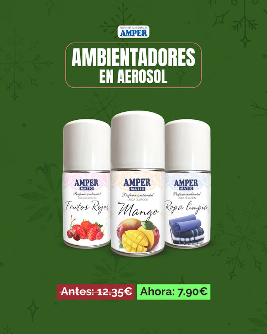 Ambientador aerosol, recambio difusor automático y manual. Aroma ALGODÓN DE AZÚCAR. Aroma algodón dulce de feria (250 ml)