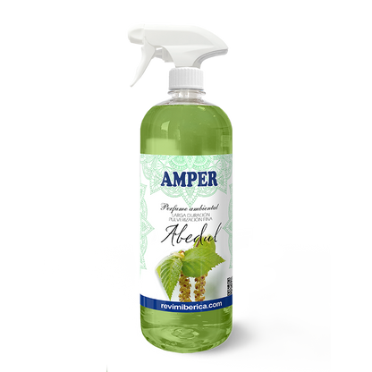 ambientador abedul de corteza natural, amaderado y elegante