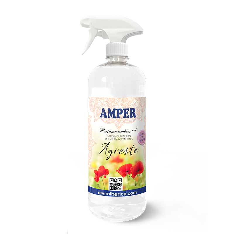 Ambientador Agreste con aroma floral de flores silvestres, limpio y natural de AMPER

