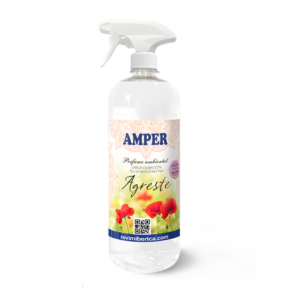 Ambientador Agreste con aroma floral de flores silvestres, limpio y natural de AMPER

