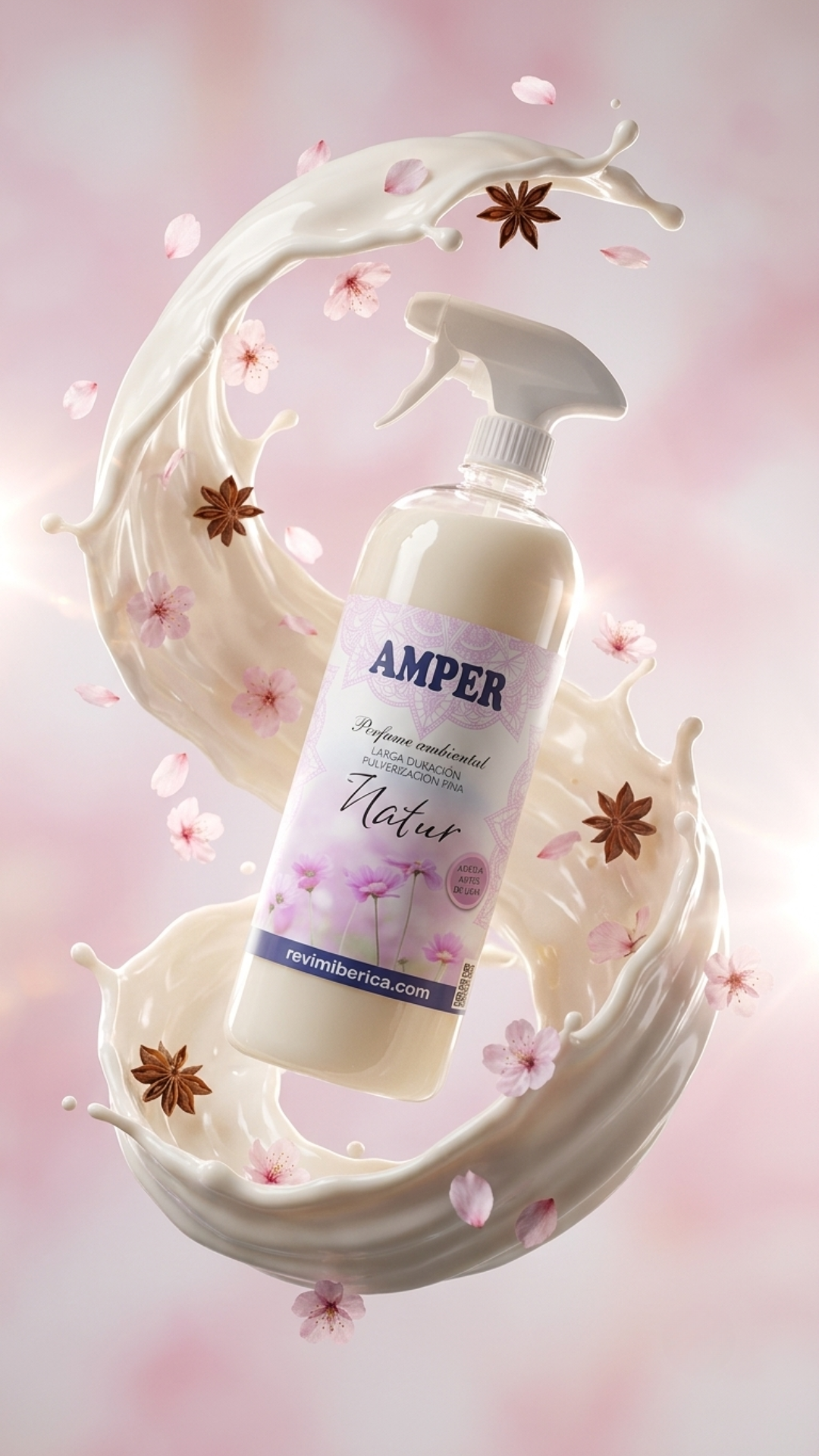 Ambientador NATUR | Aroma de Hierba Verde, Cítricos y Almizcle Blanco 🌿