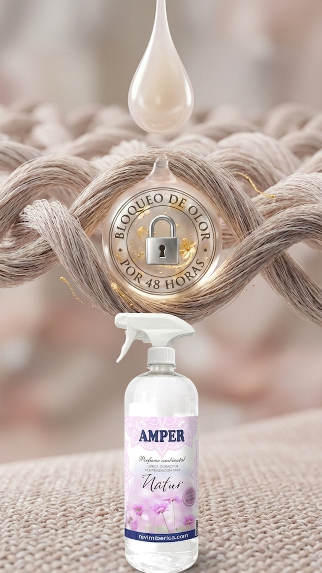 Ambientador NATUR | Aroma de Hierba Verde, Cítricos y Almizcle Blanco 🌿