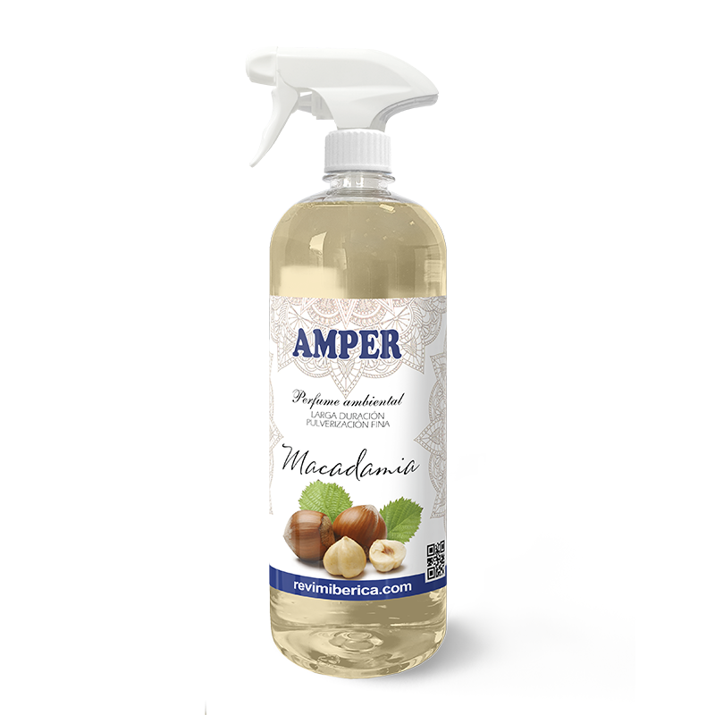 Ambientador de Macadamia AMPER | Aroma dulce y envolvente para centros de estética, hogares y oficinas