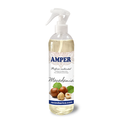 Ambientador de Macadamia AMPER | Aroma dulce y envolvente para centros de estética, hogares y oficinas