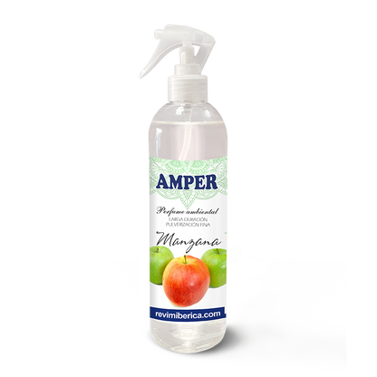 Descubre el ambientador de manzana verde AMPER, un aroma fresco, afrutado y juvenil. Perfecto para oficinas, tiendas y espacios concurridos. ¡Directo desde fábrica!

