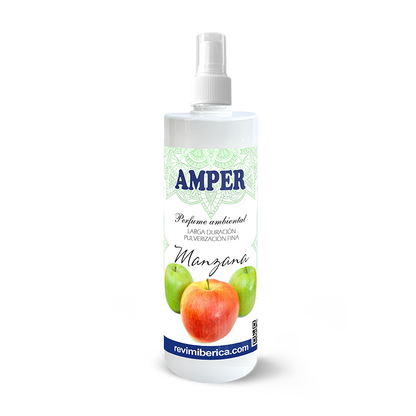 Descubre el ambientador de manzana verde AMPER, un aroma fresco, afrutado y juvenil. Perfecto para oficinas, tiendas y espacios concurridos. ¡Directo desde fábrica!

