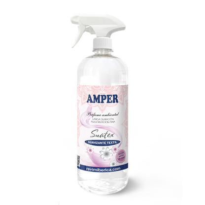 Ambientador SUATEX | Aroma a limpio con efecto antiarrugas para tejidos y armarios

