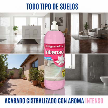 Fregasuelos INTENSO – Aroma floral elegante con notas cítricas y fondo ambarado | AMPER