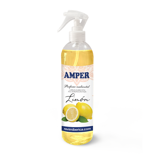 Ambientador aroma Limón natural | limpieza y frescura. Concentrado, permanente. AMPER LIMÓN