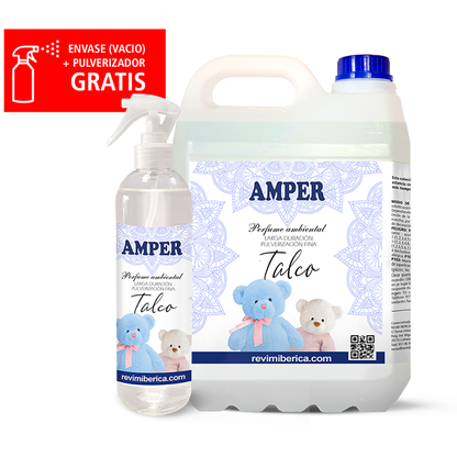 Ambientador de Talco Profesional | Aroma Limpio, Tierno y Reconfortante